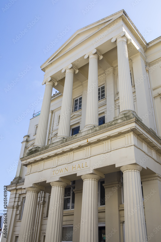 Brighton Town Hall in Sussex