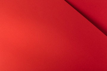 bright red abstract blank paper background