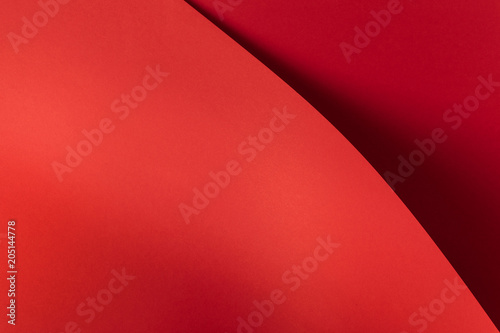 bright red abstract blank paper background
