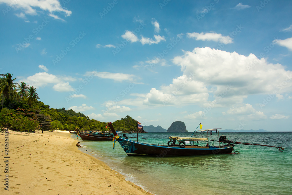 Small Fishing Boats in Thailand