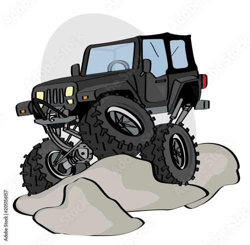 Jeep camion