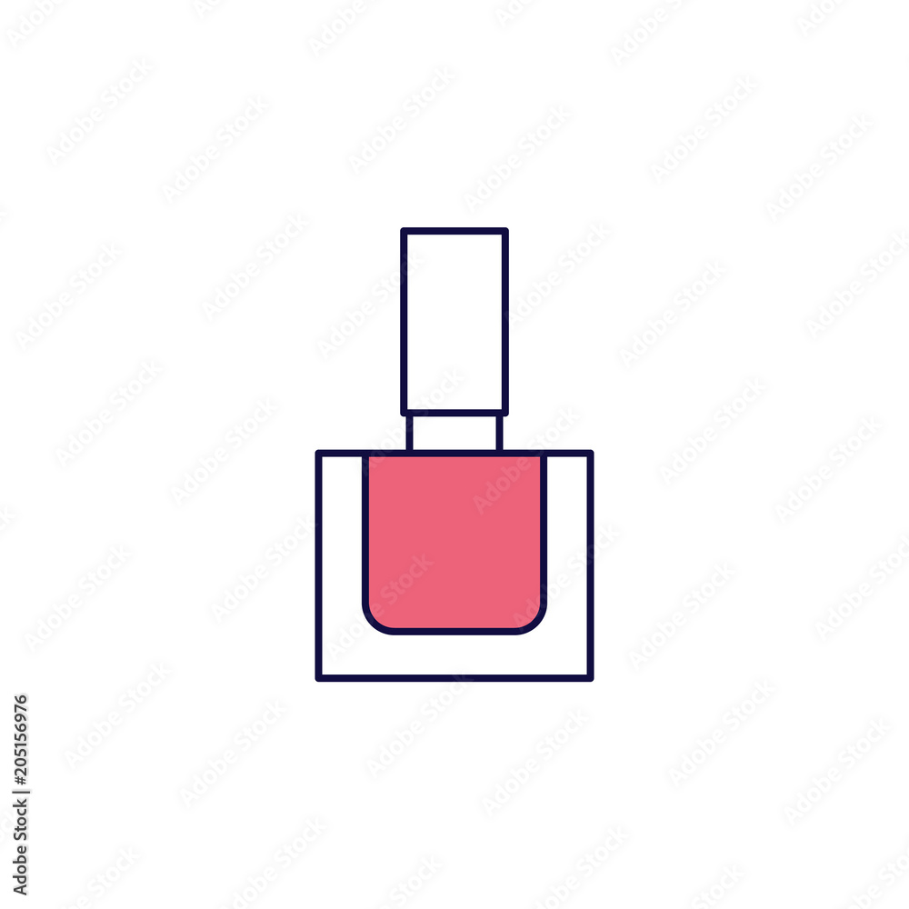 nail polish icon. Element of simple colored web icon for mobile concept and  web apps. Isolated nail polish icon can be used for web and mobile. Premium  icon Stock-Vektorgrafik | Adobe Stock