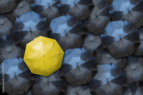 Nonconforming Yellow Umbrella photo