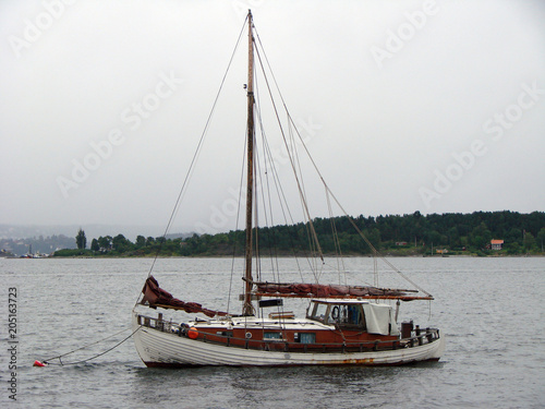 Canvas Print Schooner