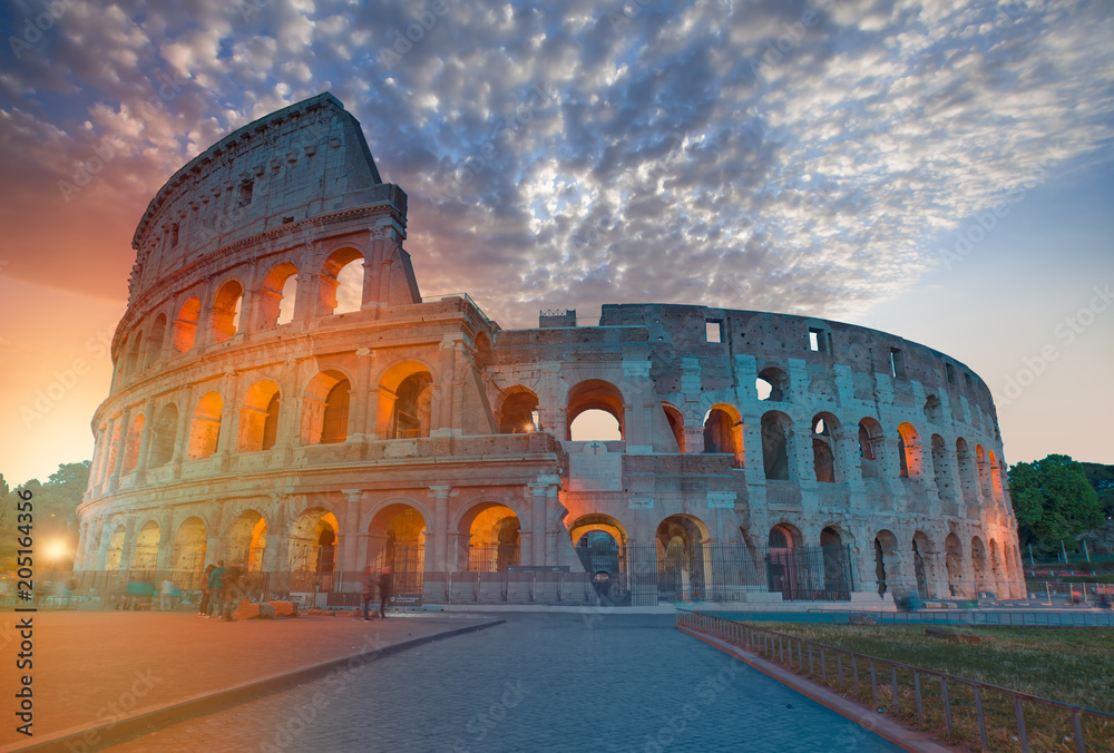 Colosseum amphitheater in Rome
