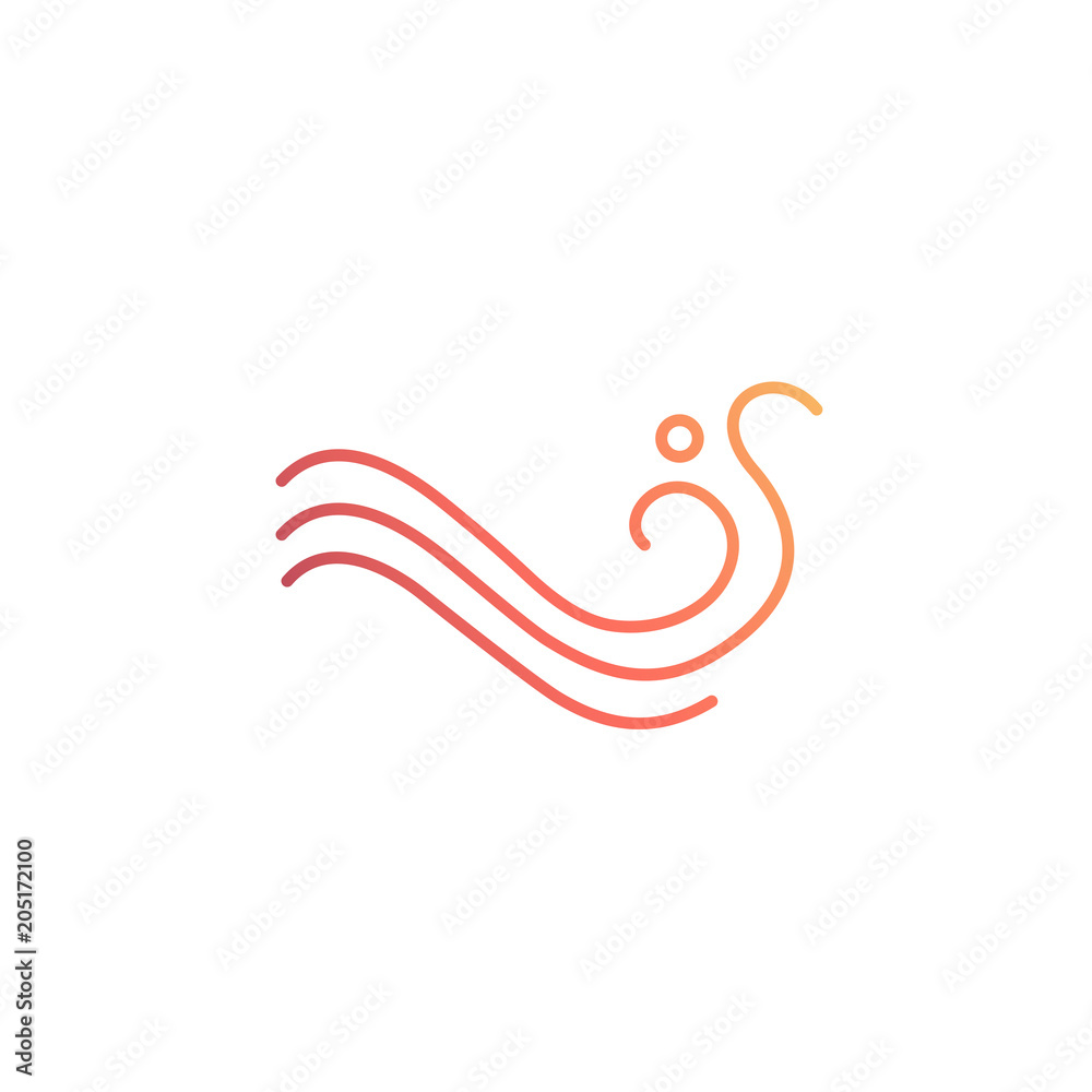 Abstract athlete logo icon vector design. Gym, sports games, fitness, business, trainer vector logo Abstract athlete logo icon vector design. Gym, sports games, fitness, business, trainer vector logo