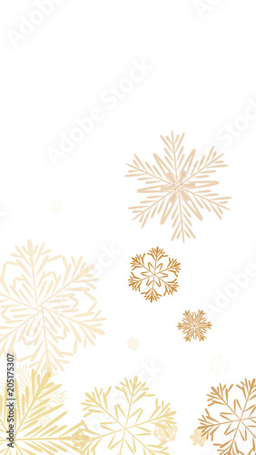 cool snowflakes background