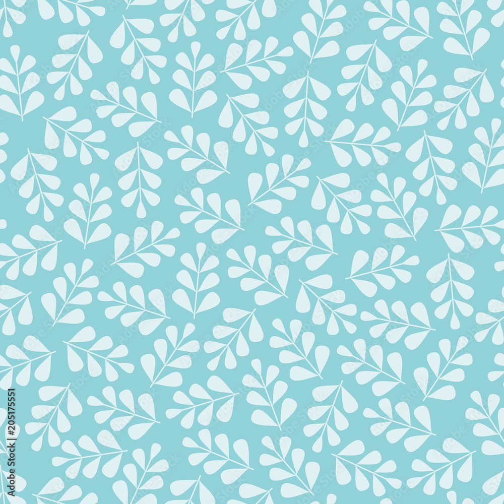 Stylish organic background. Seamless pattern.Vector. スタイリッシュ植物パターン