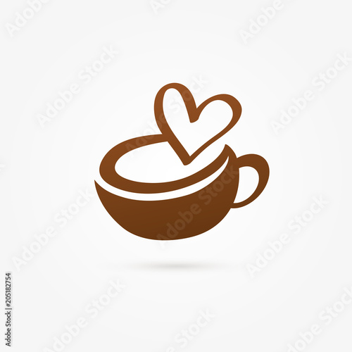 Logo design coffee vector template