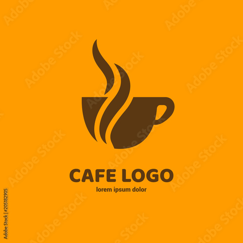 Logo design coffee vector template