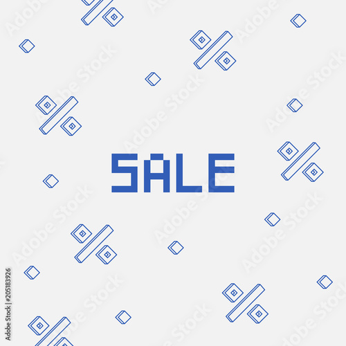 Vector cyber sale abstract banner design.