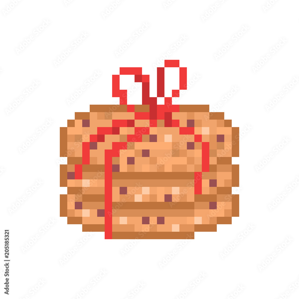 3 Chocolate Oatmeal Cookies Decorated With Red Ribbon Pixel Art Icon Isolated On White Background Sweet Holiday Gift Sweet Pastry Retro 80s 90s Video Game Graphics Old School 8 Bit Slot Machine Icon Stock Vector 3 Chocolate Oatmeal Cookies Decorated With Red Ribbon Pixel Art Icon Isolated On White Background Sweet Holiday Gift Sweet Pastry Retro 80s 90s Video Game Graphics Old School 8 Bit Slot Machine Icon Stock Vector