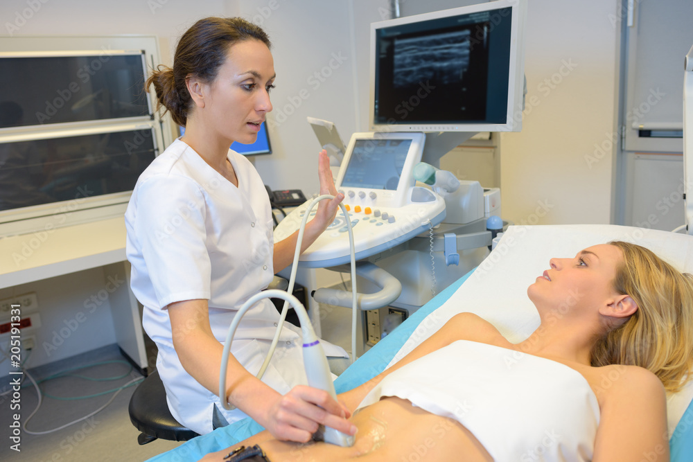 ultrasound on the belly ultrasound on the belly