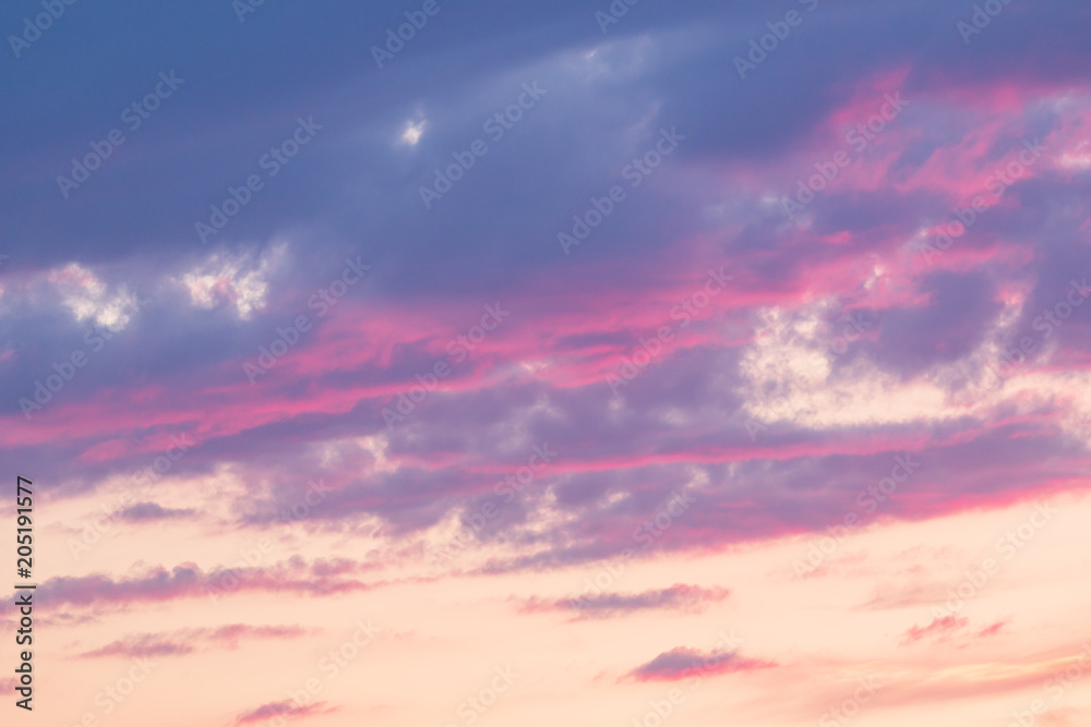 sky at sunset as background sky at sunset as background