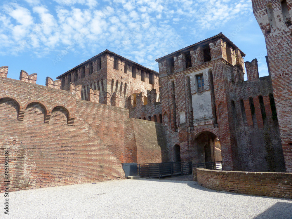 Castles of Italy - The medieval Castle of Soncino - Cremona - Italy 50