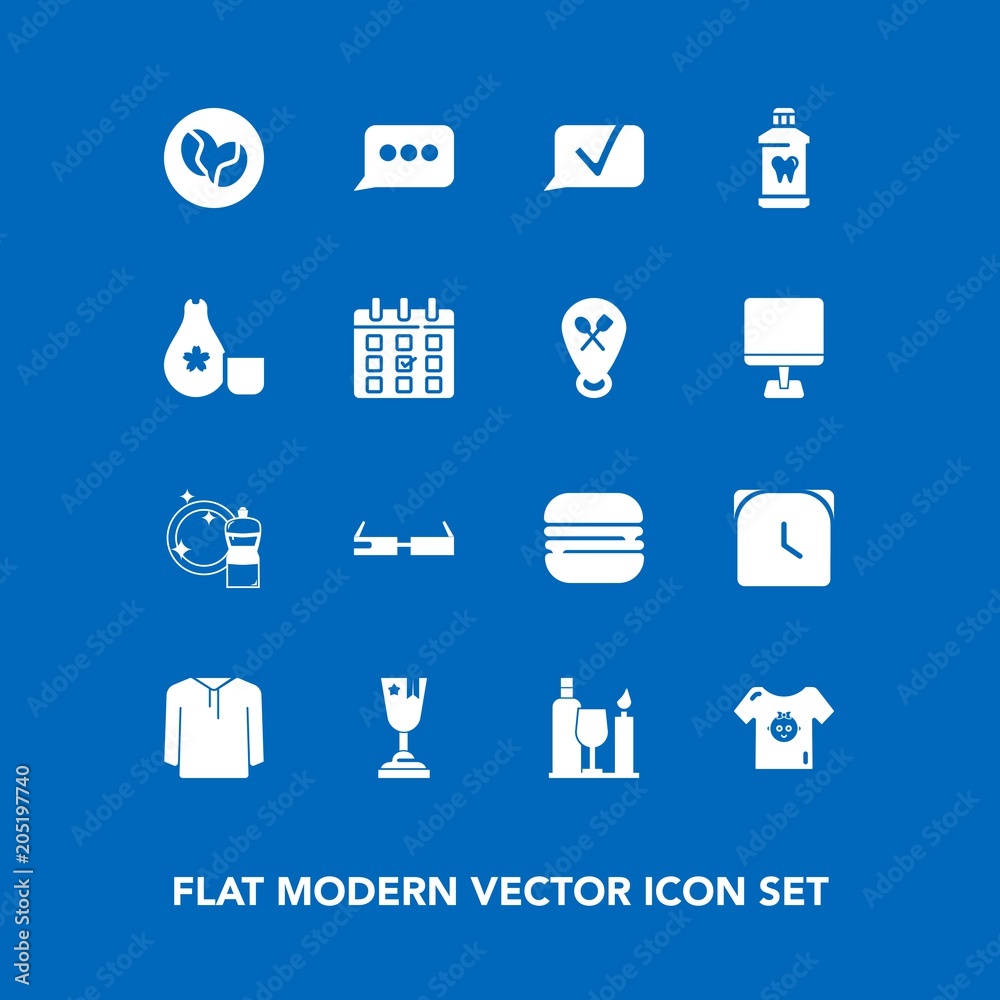 Modern, simple vector icon set on blue background with winner, modern, caffeine, care, equipment, minute, first, hour, clock, time, speech, alcohol, communication, technology, coffee, cleaner icons Modern, simple vector icon set on blue background with winner, modern, caffeine, care, equipment, minute, first, hour, clock, time, speech, alcohol, communication, technology, coffee, cleaner icons