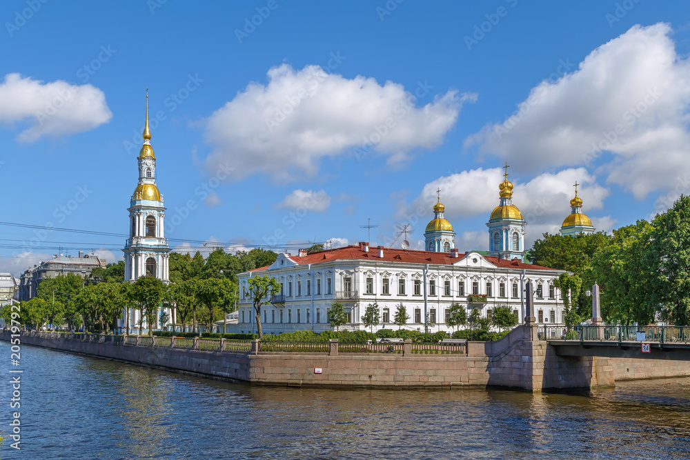 St. Nicholas Naval Cathedral, Saint Petersburg, Russia