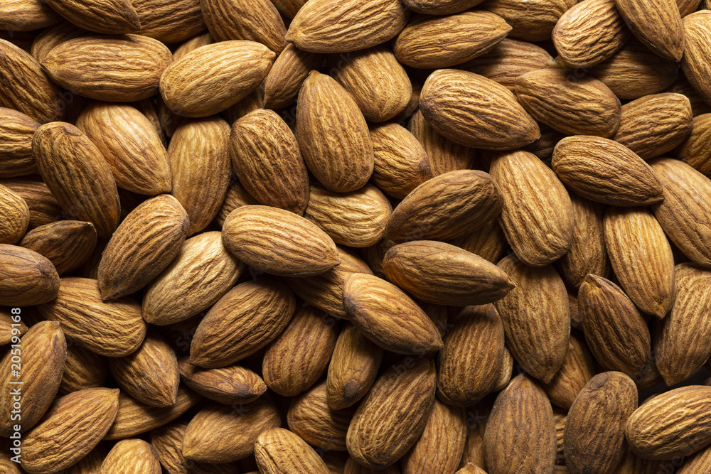 Fototapeta premium Closeup - Almonds