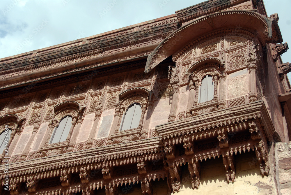 Fototapeta premium Fort Méhrangarh, Jodhpur, Rajasthan, Inde
