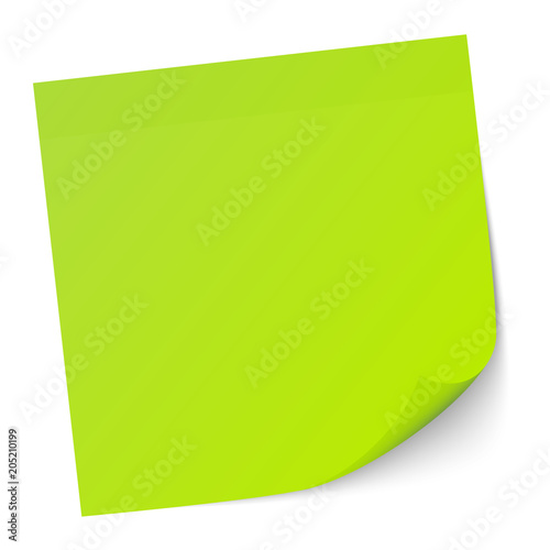 Green Stick Note