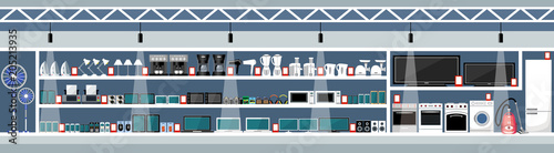 Equipment and electronics shop