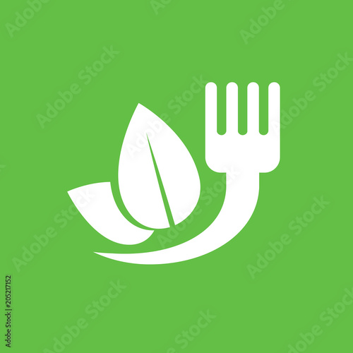 Illustration of business logotype restaurant and cafe.