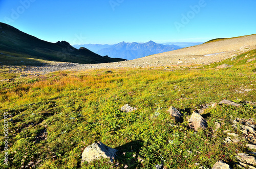 Tsurugidake and Tateyama who look from Shiroumadake photo