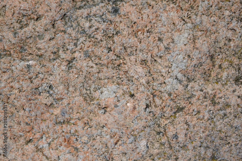 Oberflächenprofil eines Felsens