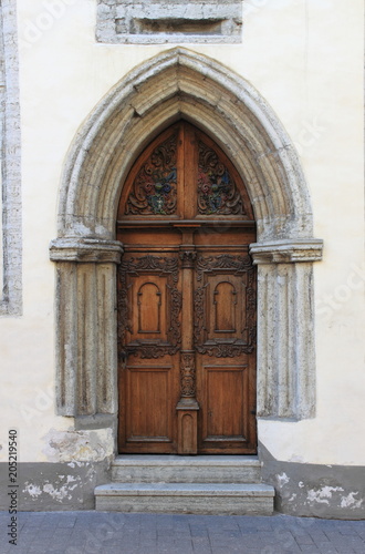 Medieval front door