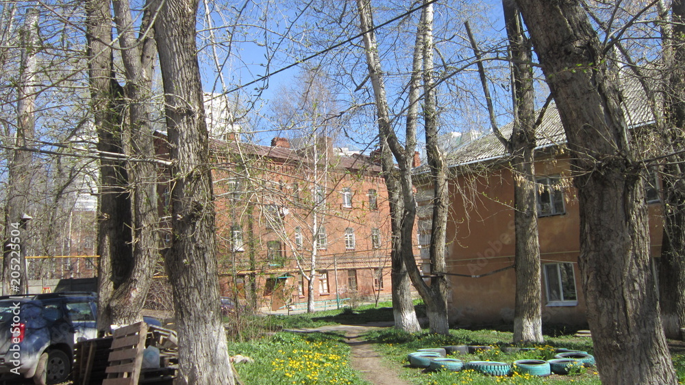 PERM OLD RED BARRACKS PERM OLD RED BARRACKS