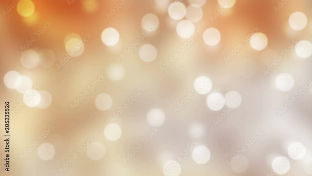 Abstract Bokeh Lights With Colorful Background