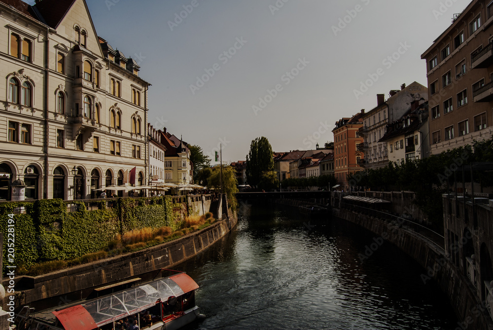 Lijubiana street Slovenian