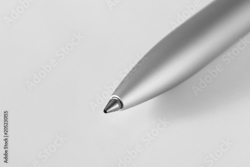 ballpoint pen on white