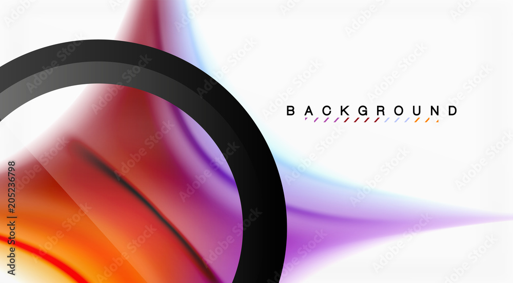 Swirl fluid flowing colors motion effect, holographic abstract background Swirl fluid flowing colors motion effect, holographic abstract background