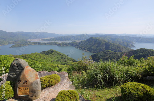 Mikatagoko lake district national park Fukui Japan photo