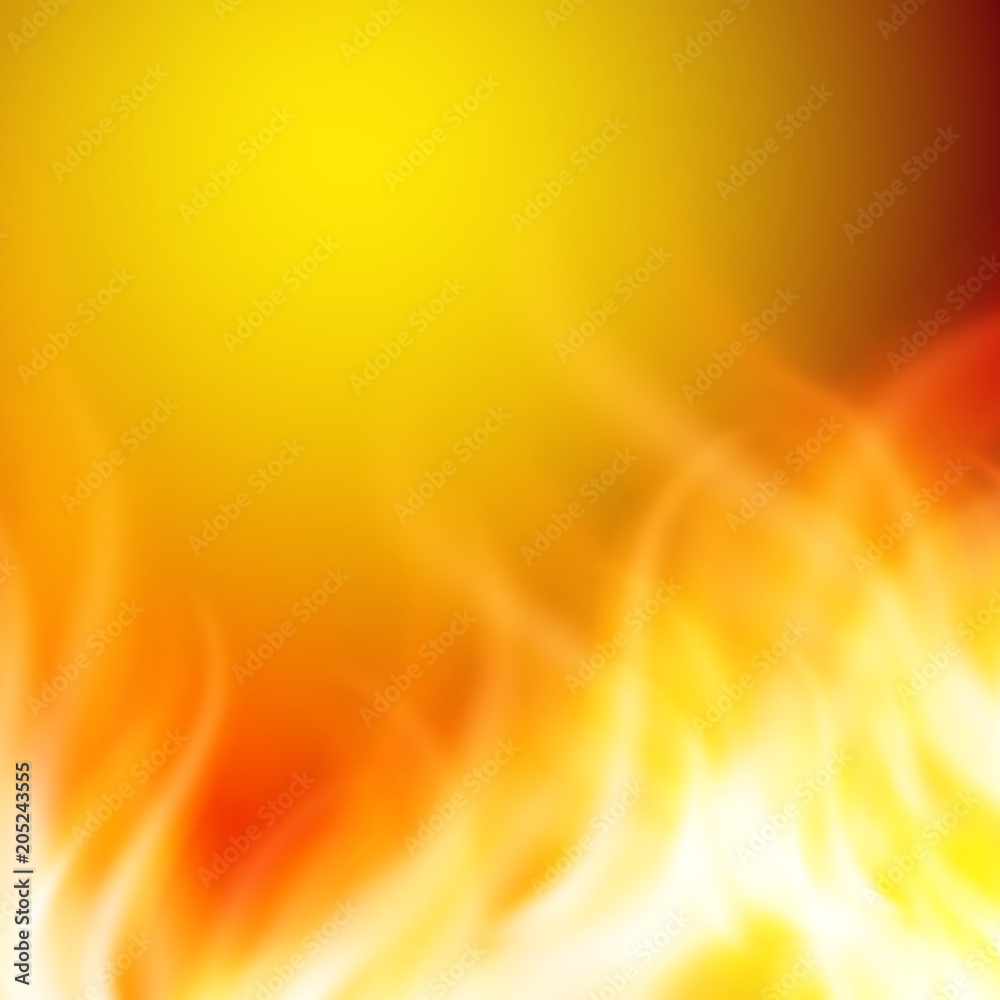 Abstract yellow orange fire background. EPS10 vector. Abstract yellow orange fire background. EPS10 vector.