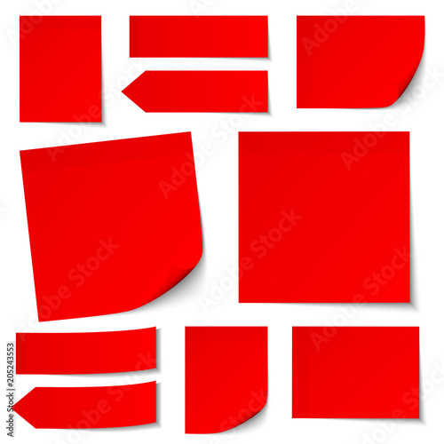 Red Stick Notes Collection
