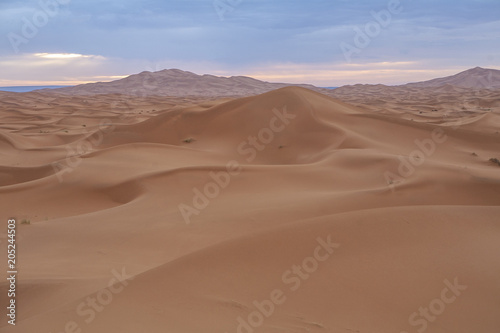 deserto sahara marocco tramonto sabbia dune