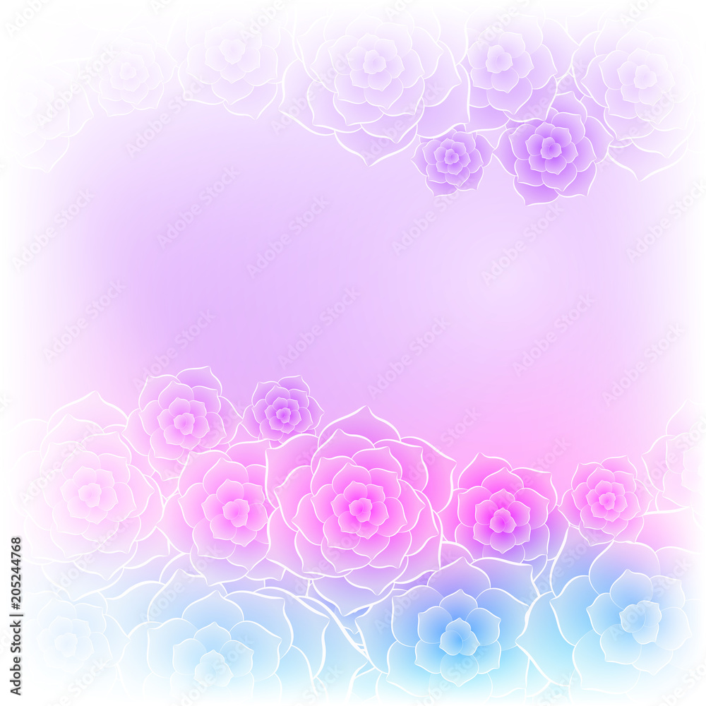 Beautiful purple pink rose flower background. EPS10 vector. Beautiful purple pink rose flower background. EPS10 vector.