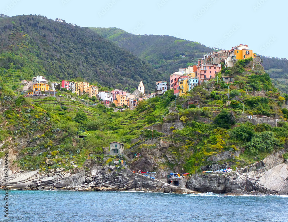 City on the Ligurian coast in the Tuscany region of Italy.