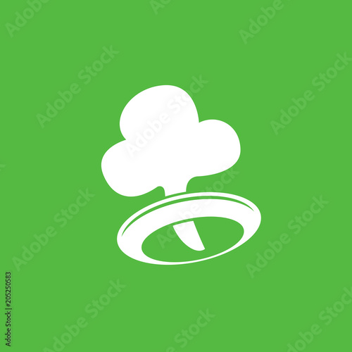 Logo design abstract nature vector template.