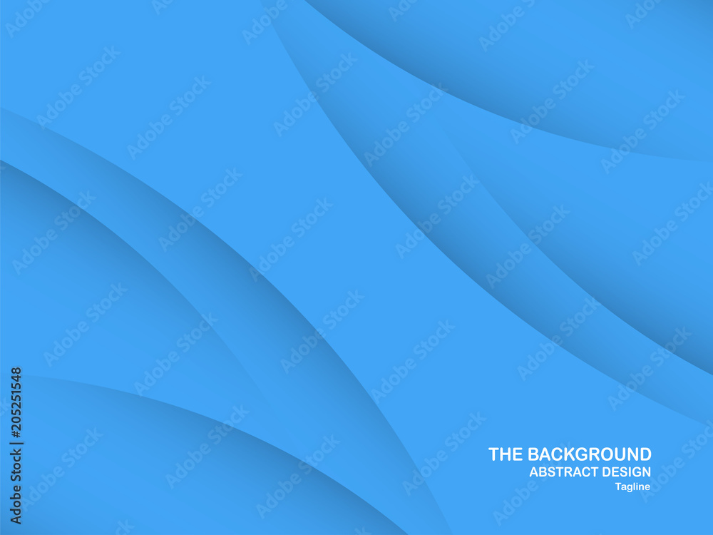 Abstract blue curve background with copy space for white text. Modern template design for cover, brochure, web banner and magazine. Abstract blue curve background with copy space for white text. Modern template design for cover, brochure, web banner and magazine.