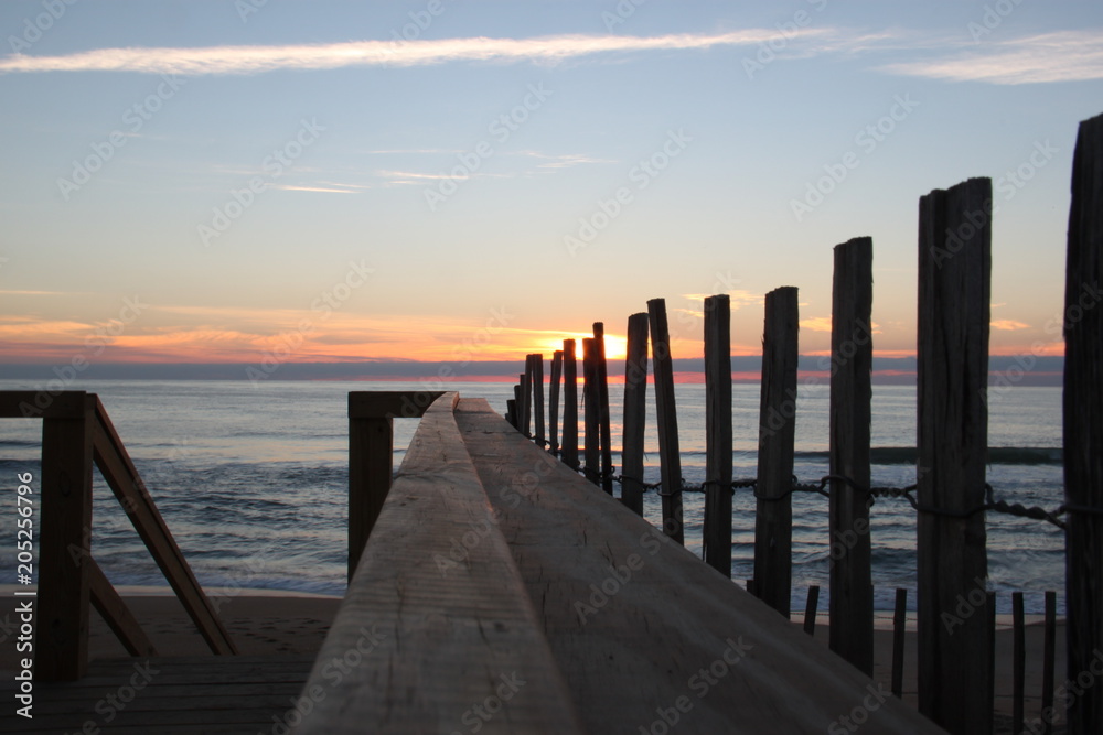 Sonnenuntergang am Strand