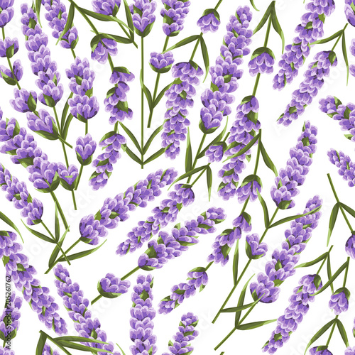 Obraz na płótnie wzór fioletowe kwiaty lawendy, kwiaty w stylu przypominającym akwarele. eleganckie kwiaty. tło wektor