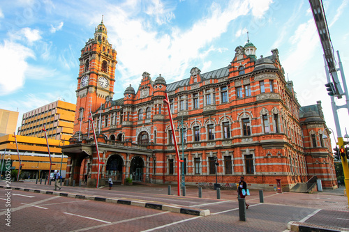Pietermaritzburg City Hall in South Africa : the largest red brick building in the southern hemisphere