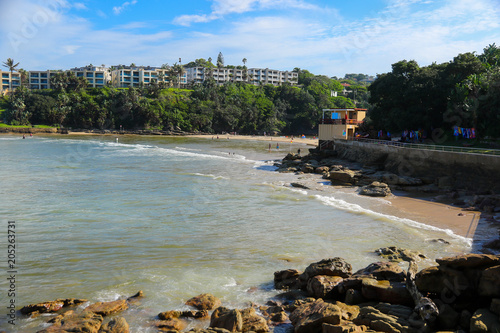 Uvongo beach cove near Margate, KwaZulu-Natal province of South Africa photo