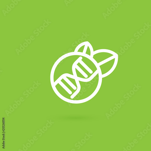 Illustration of genetically modified object .