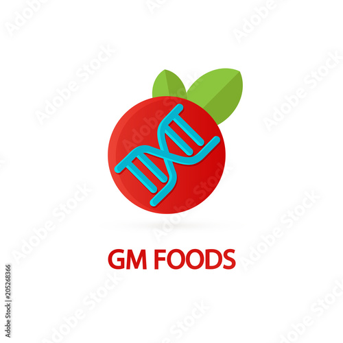 Illustration of genetically modified object .