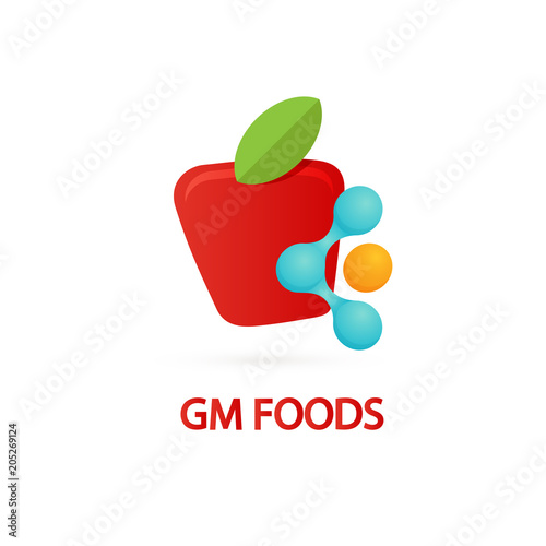 Illustration of genetically modified object .