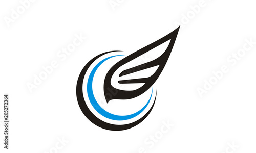 Flying Wheel Logo design inspiration